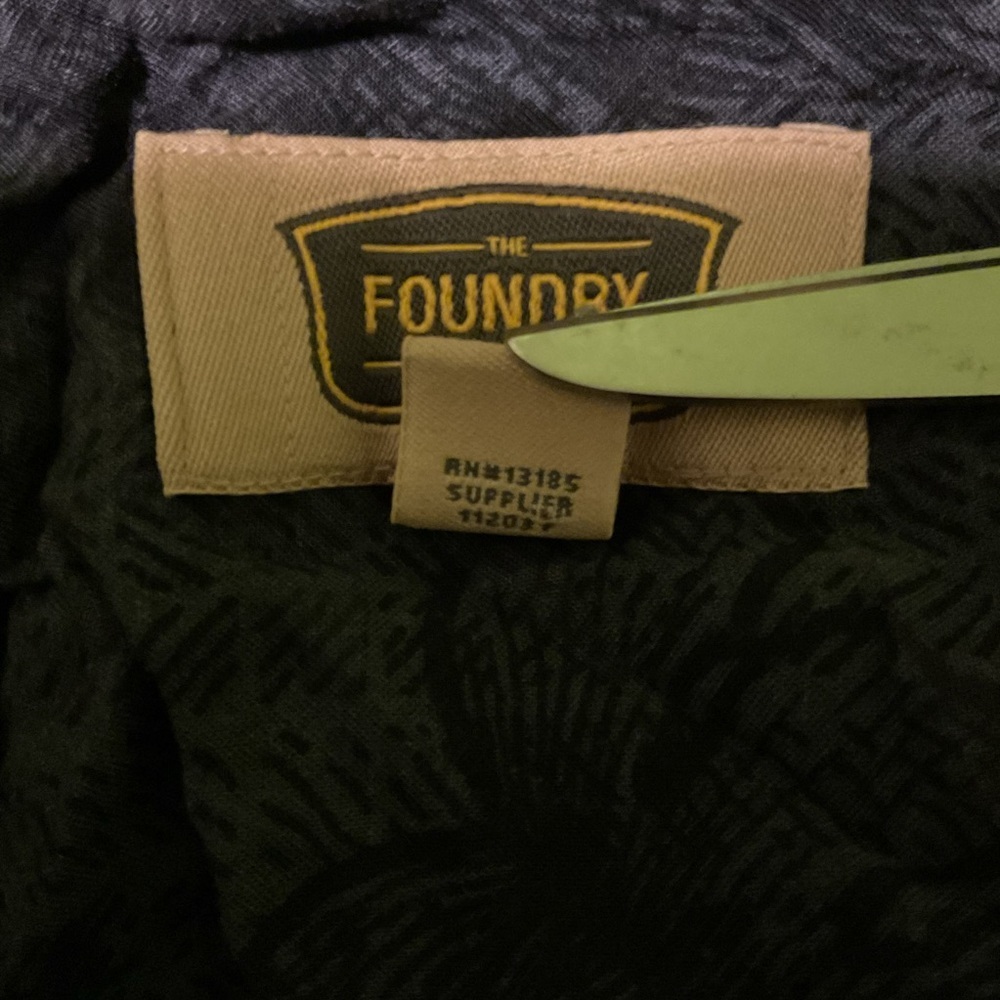 The Foundry Supply Co. Rayon Camp Shirt 2XLT (Flaw) - Picture 6 of 12